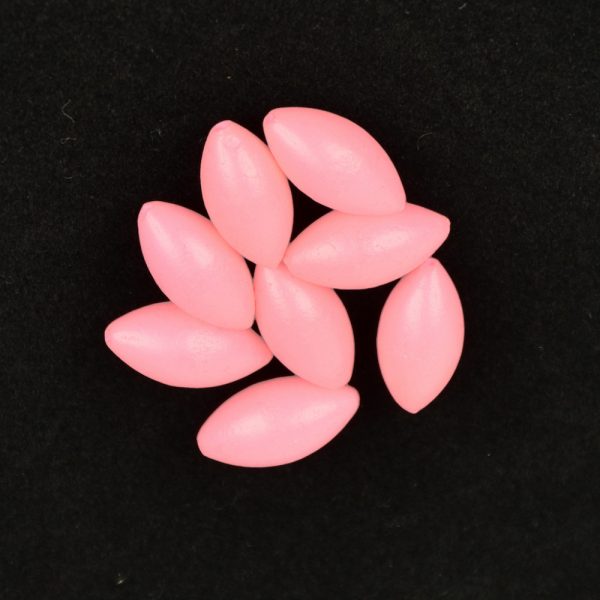 Sunset - BEADS FLOATING OVAL LUMINOUS PINK 5x10mm X20 - Stopper