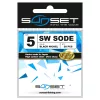 Sunset Sunhooks SW Sode BN N°5 Plättchen mit Widerhaken Feederhaken 20 Stück