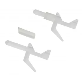   Sunset Plastic Bait Clip + Tube ST-S2301 Kunststoff Clip L 5 Stk.