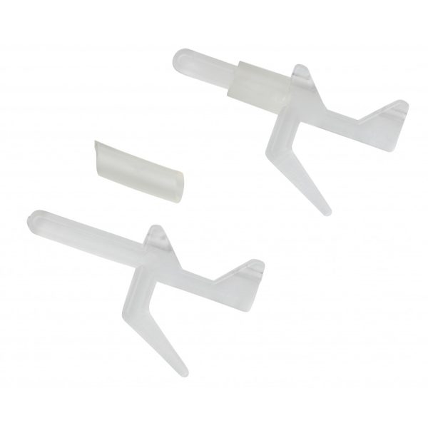 Sunset Plastic Bait Clip + Tube ST-S2301 Kunststoff Clip L 5 Stk.