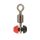 Sunset Rotating Swivel Plastic Rolling L Wirbel 6 Stück