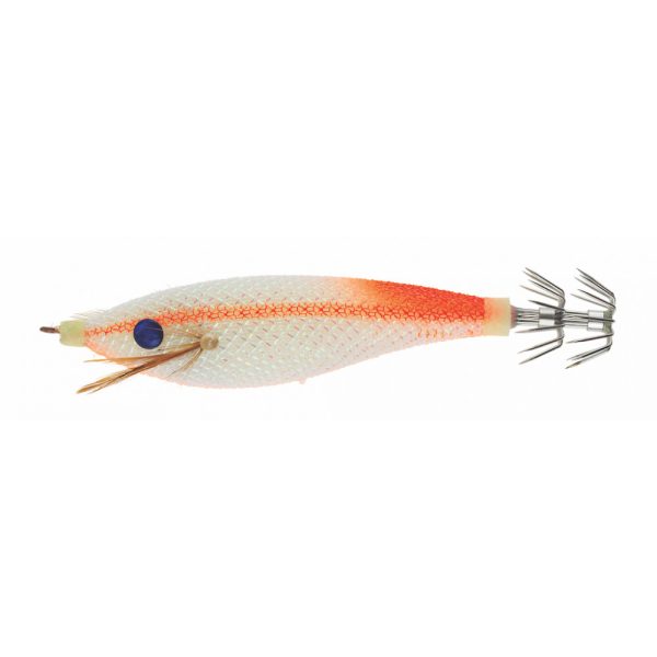 Sunset - SUNSQUID BIG MAMMA FLOATING 8CM SUPER GLOW ORANGE - Kalmar-Jig