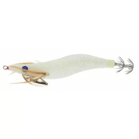   Sunset - SUNSQUID BAD GAMBAS SINKING 11CM SUPER GLOW ALL WHITE - Tintenfischköder