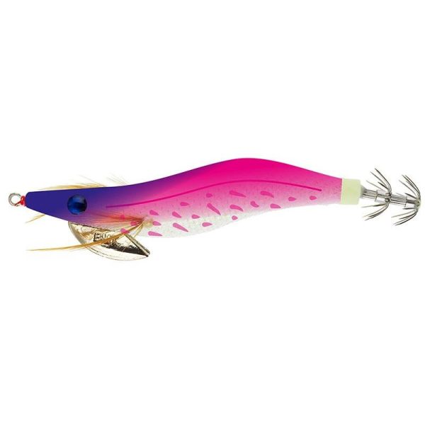 Sunset Sunsquid Bad Gambas Spotted Pink 11cm 20,4gr Sinking Squid Jig