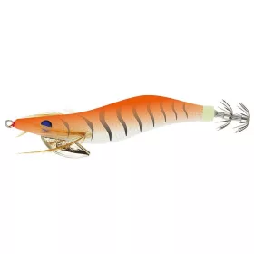   Sunset Sunsquid Bad Gambas Zebra Orange 11cm 20,4gr Sinkender Tintenfisch-Jig