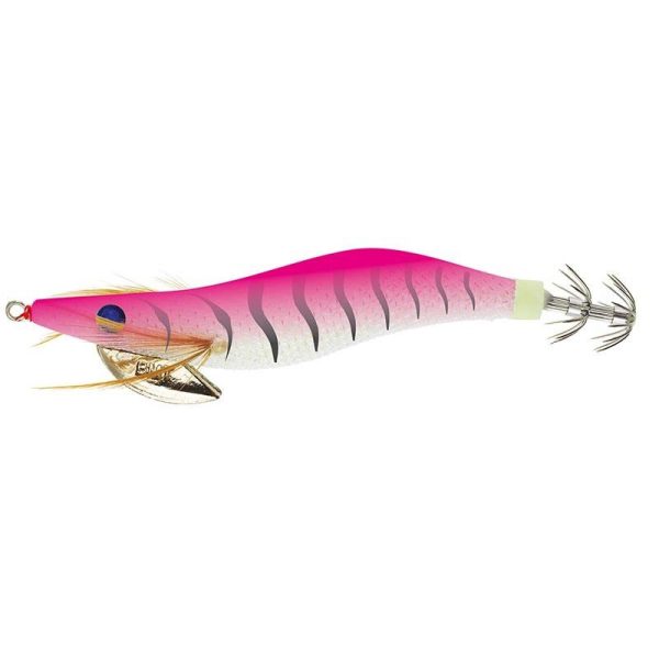 Sunset Sunsquid Bad Gambas Zebra Pink 11cm 20,4gr sinkender Tintenfisch-Jig