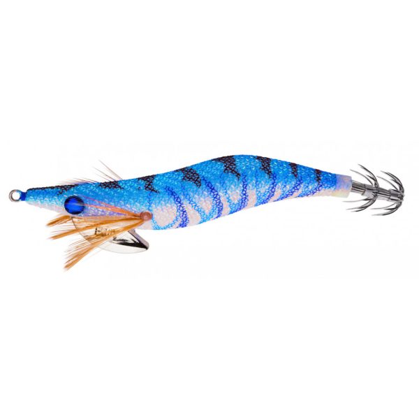 Sunset - SUNSQUID BAD GAMBAS SINKING 6,5CM FIRE BLUE - Tintenfischköder