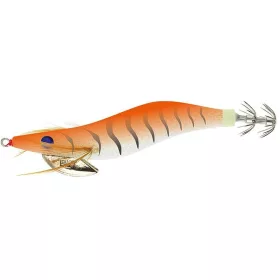   Sunset Sunsquid Bad Gambas Zebra Orange 8,0cm 10,3gr sinkender Tintenfisch-Jig
