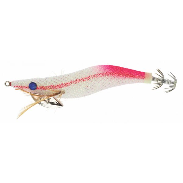 Sunset - SUNSQUID BAD GAMBAS SINKING 9,5CM SUPER GLOW PINK - Tintenfisch-Jig
