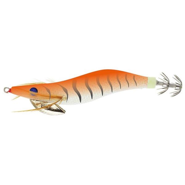 Sunset Sunsquid Bad Gambas Zebra Orange 9,5cm 15,2gr Sinking Squid Jig