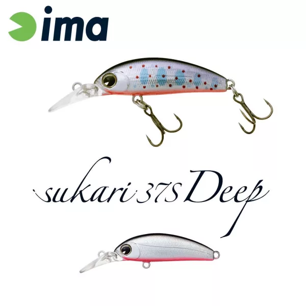 Ima Sukari 37S Deep 3,7cm 3gr 006 Silver Black Wobbler
