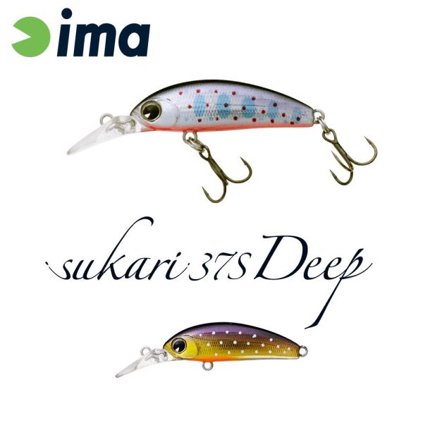 Ima Sukari 37S Deep 3,7cm 3gr 012 Char Wobbler