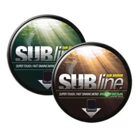   Korda Subline Ultra Tough 1000m - Brown 10lb - monofile Karpfenhauptschnur