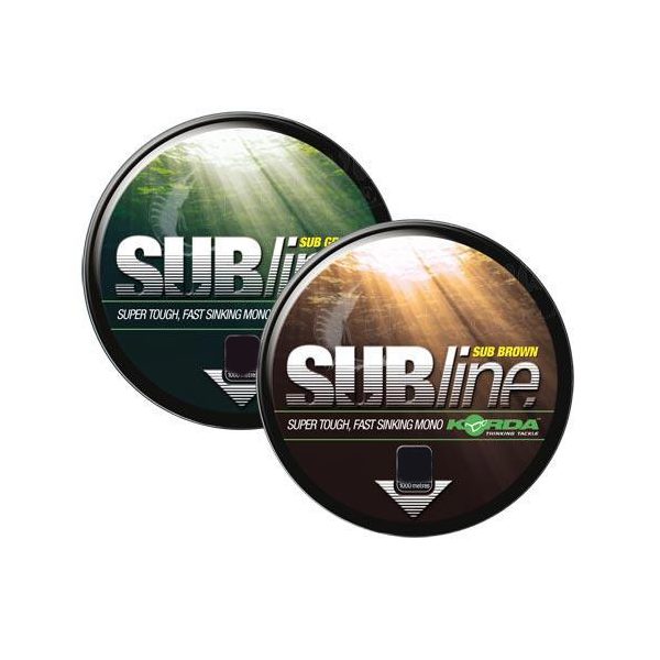 Korda Subline Ultra Tough 1000m - Green 20lb - monofile Karpfenhauptschnur