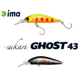 Ima Sukari Ghost 43SU 4,3cm 2,4gr 009 Titanium Black Wobbler