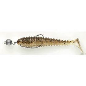   Swimy Cheburashka Galfion Fat Shad Rig Gummifisch K050 120mm - 10gr - Ready Rig - Cheburashka Blei - Vormontiert