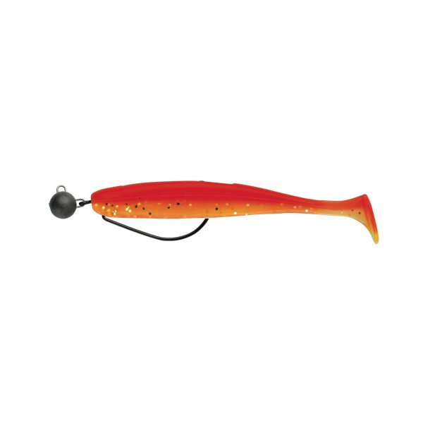 Swimy Cheburashka Pompei Shad Rig Gummifisch K040 100mm - 7gr - Fertiges Rig - Cheburashka Blei - Vormontiert