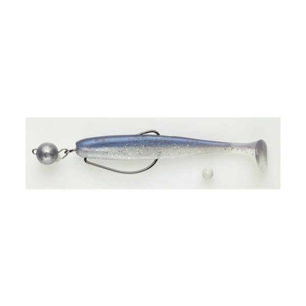 Swimy Cheburashka Pompei Shad Rig Gummifisch K05 150mm - 14gr - Ready Rig - Cheburashka Blei - Vormontiert