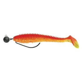   Swimy Cheburashka Galfion Fat Shad Rig Gummifisch K040 120mm - 10gr - Ready Rig - Cheburashka Blei - Vormontiert