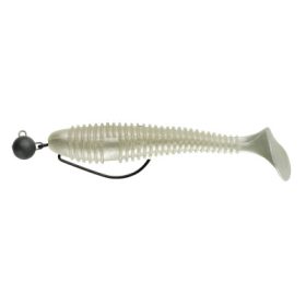   Swimy Cheburashka Galfion Fat Shad Rig Gummifisch PW 120mm - 10gr - Ready Rig - Cheburashka Blei - Vormontiert