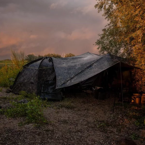 Nash Bank Life Multi Tarp XL Camo anbringbares Vordach