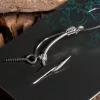 Nash Fluorocarbon D-Rig 8 Vorfachhaken mit Öse, ohne Widerhaken