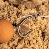 Nash Fluorocarbon D-Rig 8 Vorfachhaken mit Öse, ohne Widerhaken