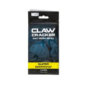   Nash Claw Cracker Bait Mesh Super Schmal 18mm Köderschutznetz Nachfüllung 7,5m
