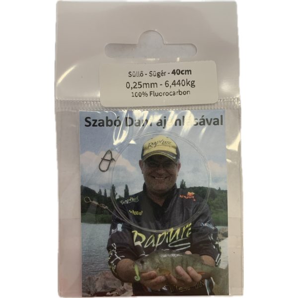 Dani Fluorocarbon Vorfach Zander-Barsch 0,25mm 6,440kg 40cm