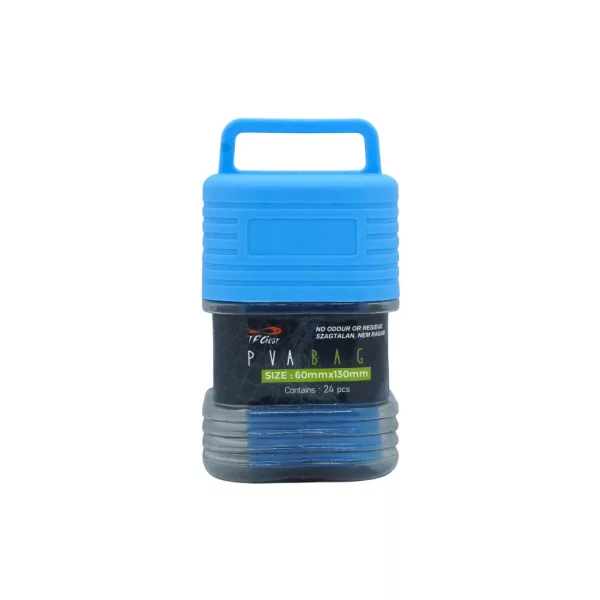 TF Gear PVA Bag Kit PVA Beutel mit F&uuml;llvorrichtung M 60x130mm 24Stk.
