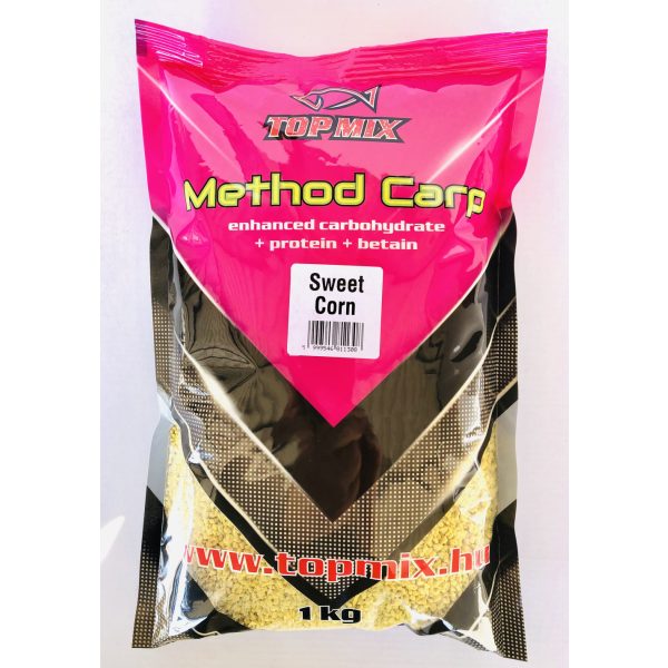 TOP MIX Method Carp Zuckermais Futtermittel 1000g
