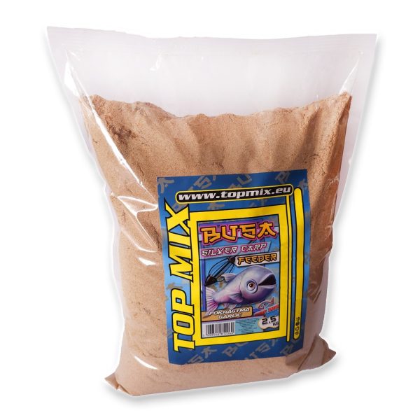 Top Mix Silberkarpfen Feeder Knoblauch Futter 2,5kg