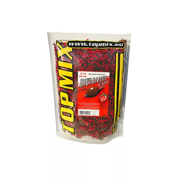 Top Mix Dynamic Big Carp 4mm Erdbeer-Futterpellet 800gr