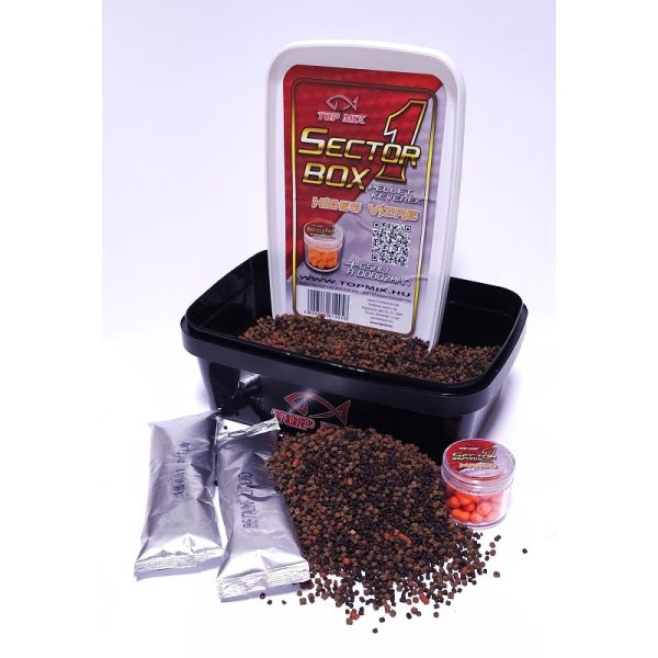 Top Mix Sector 1 Für Kaltwasser Pellet Box 400gr