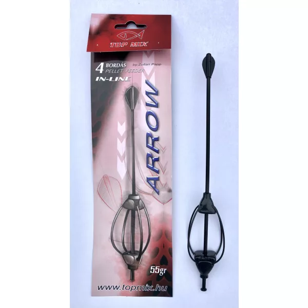 Top Mix 55gr Vierrippen Arrow Method Feeder Korb