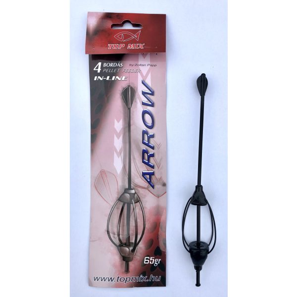 Top Mix 65gr Vierrippen Arrow Method Feeder Korb