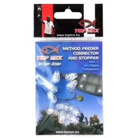   Top Mix Method Feeder Fluo Clear L Schnellverschluss 10 Stück