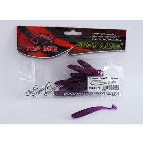   Top Mix Shiner Shad Purple Red 7,6cm Kunststoffköder 10 Stk.