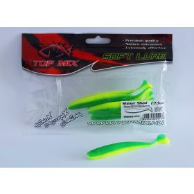   Top Mix Shiner Shad Green-Yellow Chartreuse 10,0cm Kunststoffköder 6 Stk.