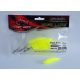 Top Mix Shiner Worm Chartreuse 6,0cm Plastik-Raupenköder 10Stk
