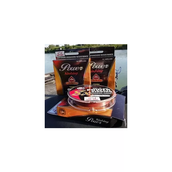 Top Mix Power Sinking 0,12mm 150m Geflochtene Hauptschnur
