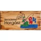 Holzschild Ehrlicher Angler
