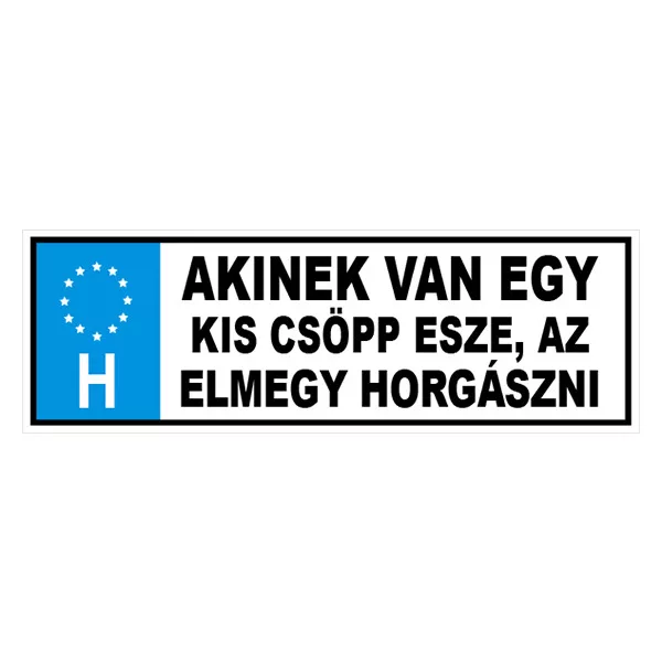 Witziges Nummernschild Wer ein kleines Tröpfchen hat