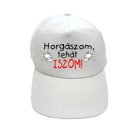 Baseballkappe Ich angle, also trinke ich