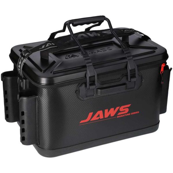 Mikado Jaws EVA Spinnfischertasche mit Rutenhalter 47x27x28cm
