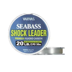   Varivas Sea Bass Shock Leader Fluorocarbon 30m 0,370mm 20lb Fluorocarbon Vorfachschnur