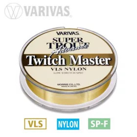   Varivas Super Trout Twitch Master 100m 0,165mm 5lb Gold Monofile Hauptschnur