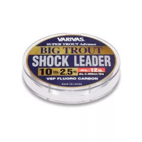   Varivas Big Trout ShockLeader Fluorocarbon VSP 30m 0,310mm 14lb Fluorocarbon Vorfachschnur