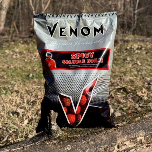 Venom Soluble Boilie 20mm Spicy Löslicher Boilie 900gr
