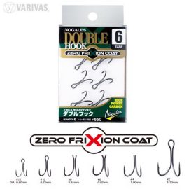   Varivas Nogles Zero Friction #2 Öhr-Widerhaken-Doppelhaken 5 Stk.